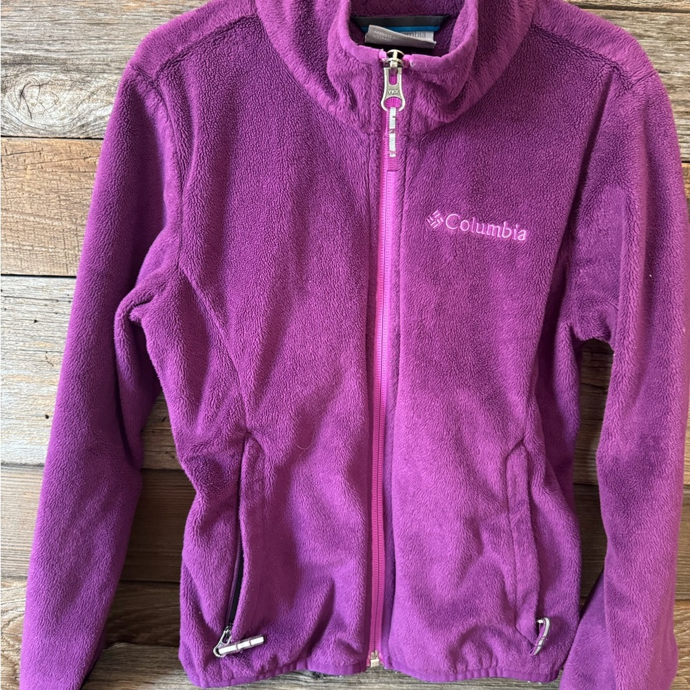 Columbia Rich Purple Fleece Jacket - Picture 5 of 5